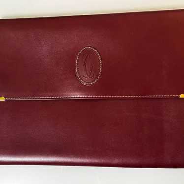 Cartier clutch bag second bag