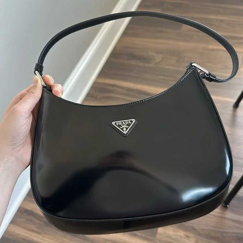 Leather Shoulder Bag - image 3