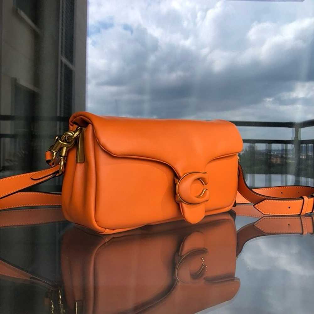 New COACH Coach Tabby Shoulder Bag 26 Orange - image 2