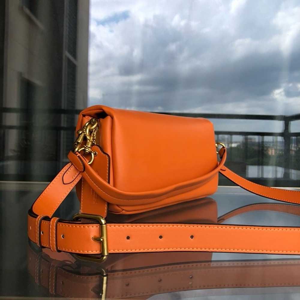 New COACH Coach Tabby Shoulder Bag 26 Orange - image 4