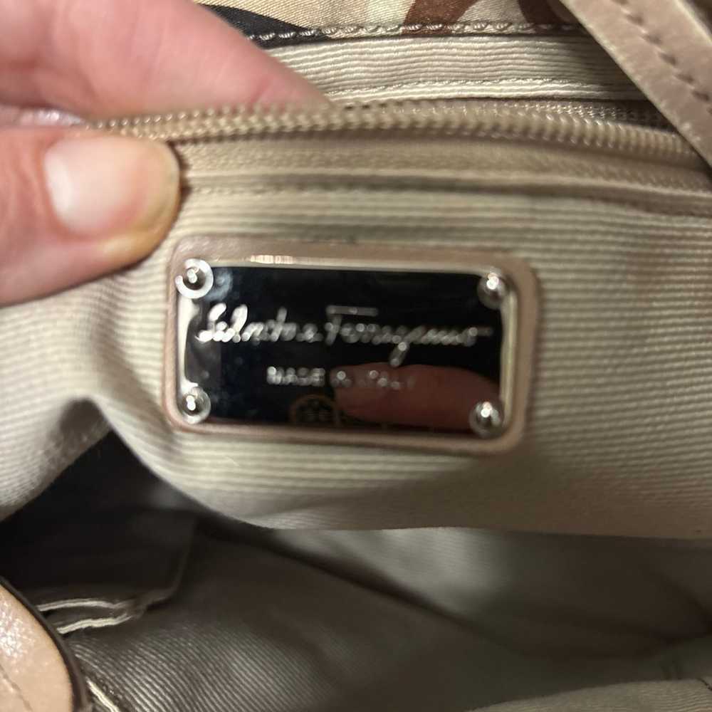 Authentic Salvatore Ferragamo bag original retail… - image 10