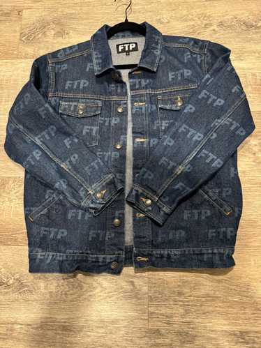 FTP All Over newest Denim Jacket NEW