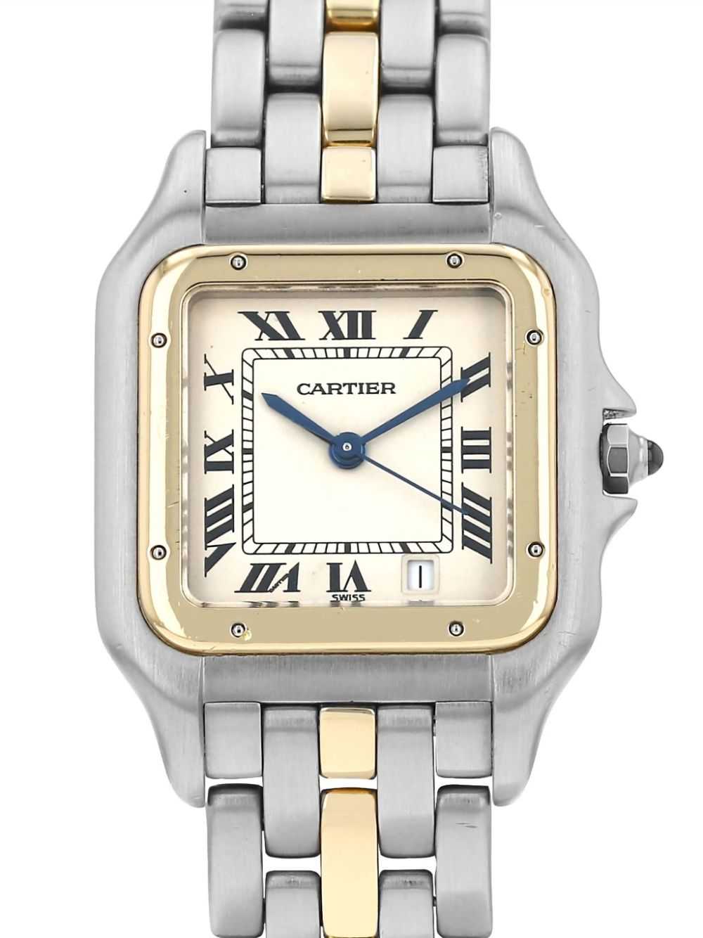 Cartier 1990 18K yellow gold and stainless steel … - image 3