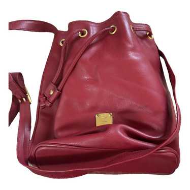 MCM Heritage Drawstring leather crossbody bag