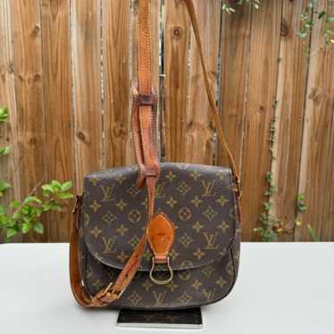 Authentic LOUIS VUITTON Saint Cloud GM Shoulder B… - image 1