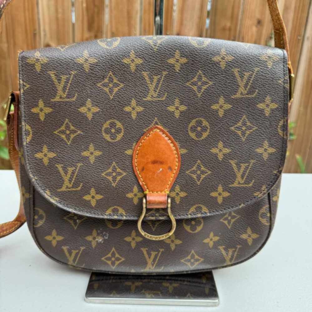 Authentic LOUIS VUITTON Saint Cloud GM Shoulder B… - image 2