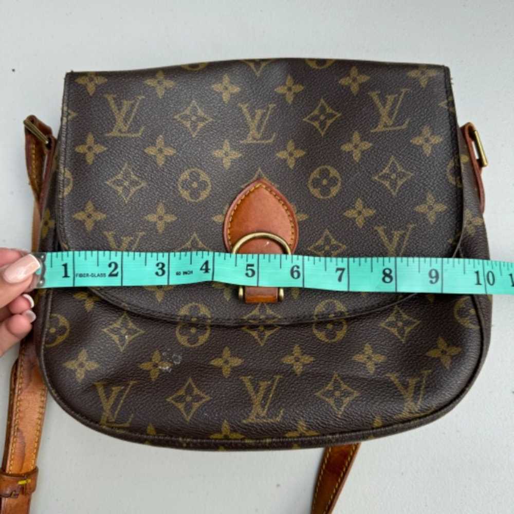 Authentic LOUIS VUITTON Saint Cloud GM Shoulder B… - image 3