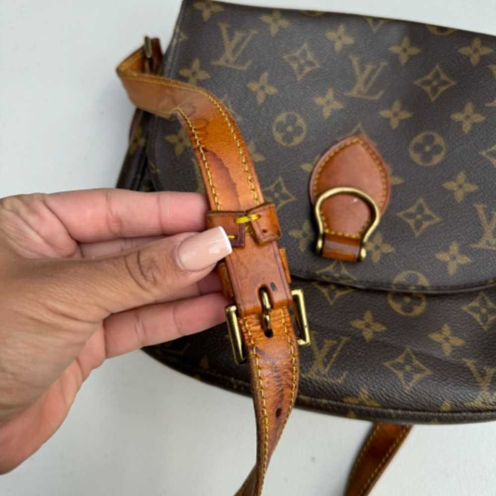 Authentic LOUIS VUITTON Saint Cloud GM Shoulder B… - image 6