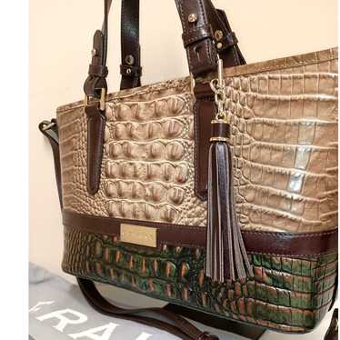 BRAHMIN "SAMBA" Riviera Kingfisher Mini Asher