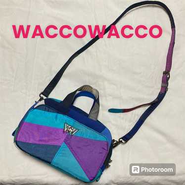 【Excellent condition】WaccoWacco Shoulder Bag Blue… - image 1