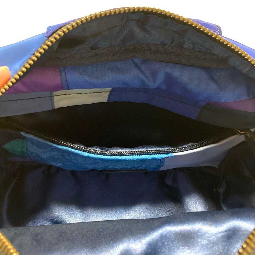 【Excellent condition】WaccoWacco Shoulder Bag Blue… - image 7