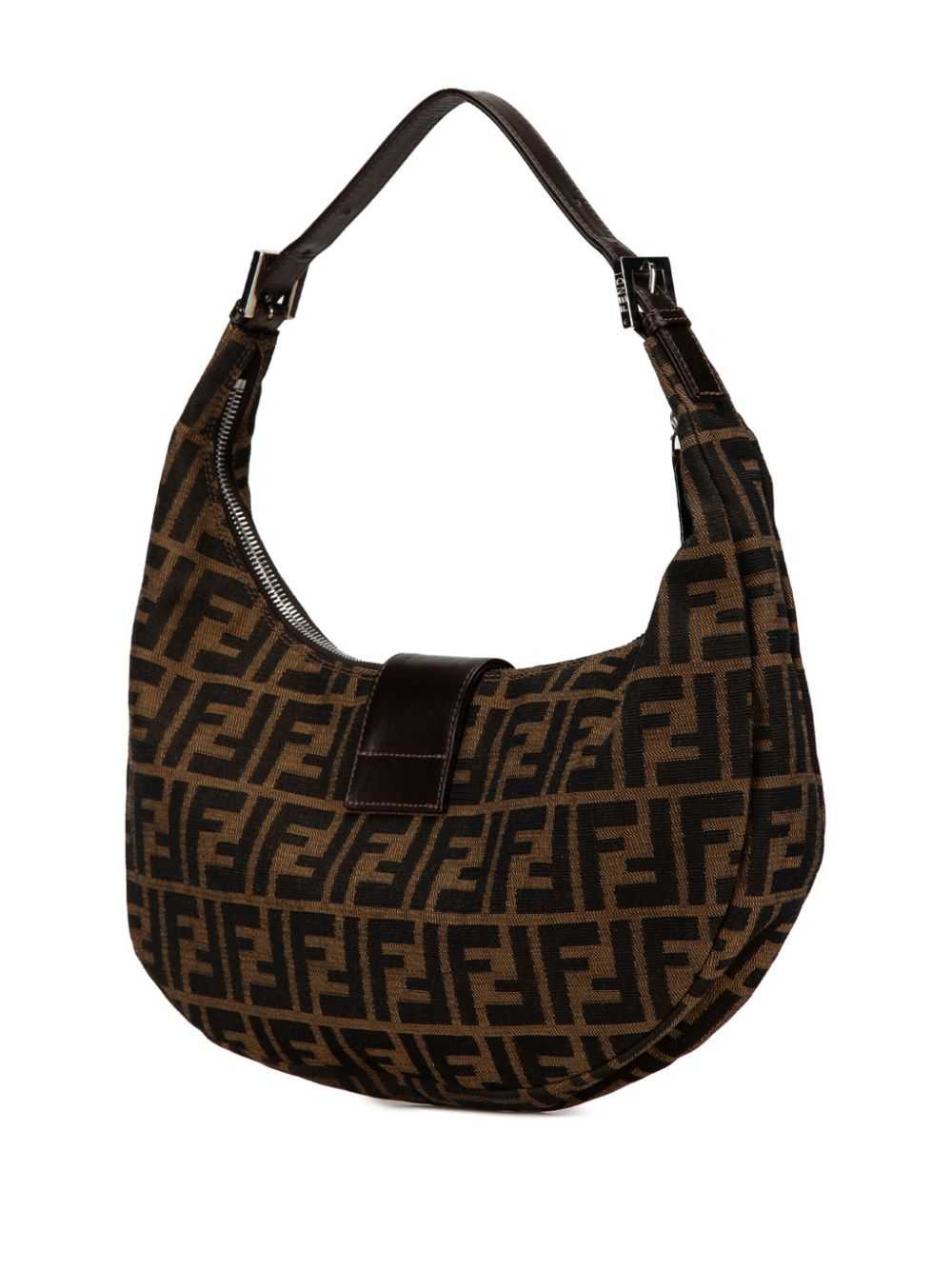 Fendi Pre-Owned 2020-2024 Zucca Canvas Croissant … - image 2