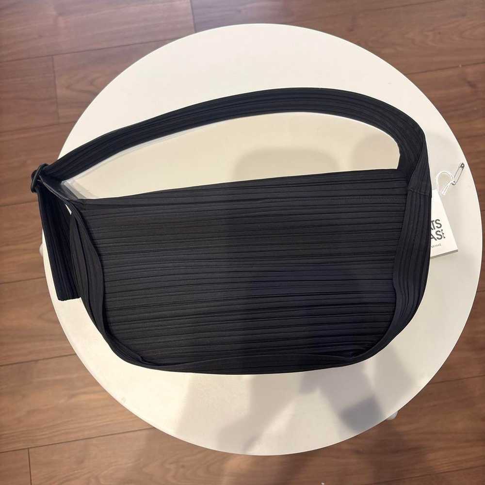 PLATIS PLEASE Black Pleated Bag - image 3