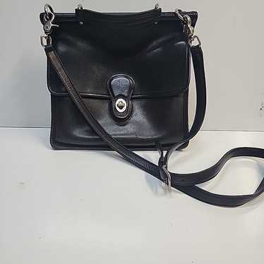 Coach vintage willis 9927 black & nickle