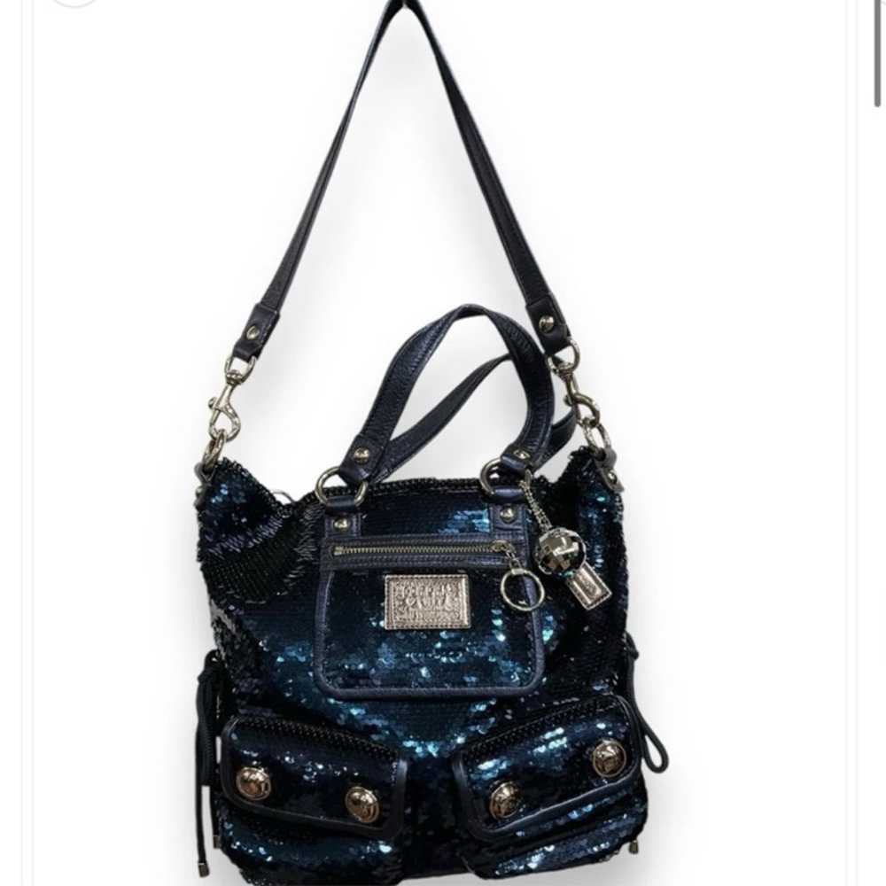 Coach Poppy SpotLight Bag Special Edition blue di… - image 4