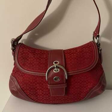 red coach soho shoulder bag - image 1