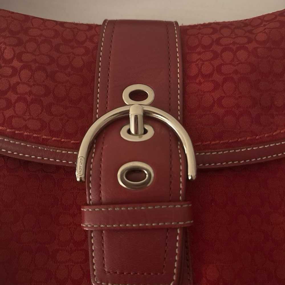 red coach soho shoulder bag - image 2