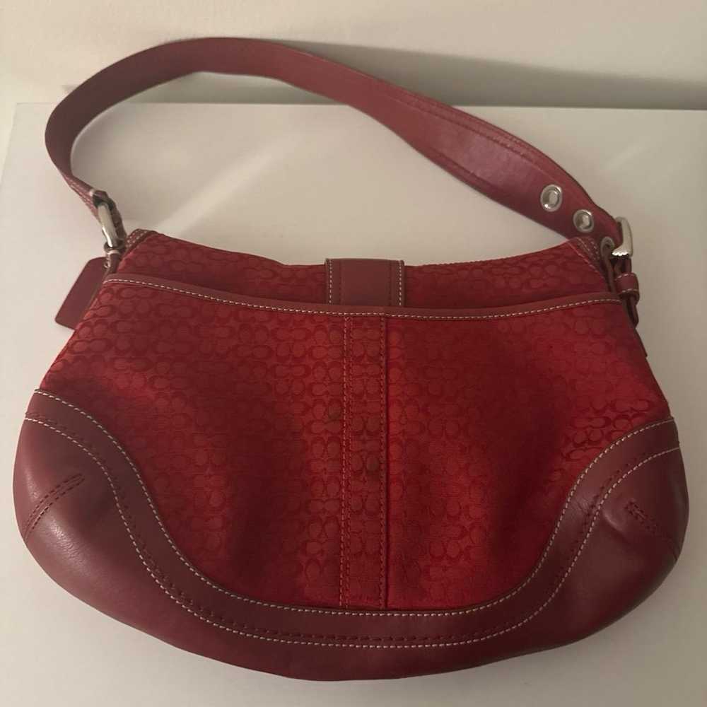 red coach soho shoulder bag - image 3