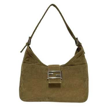 FENDI Corduroy Shoulder Bag Bucket HB04399 - image 1