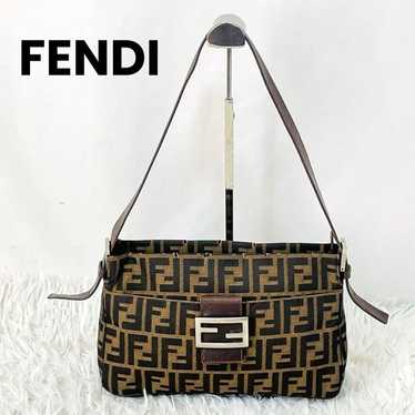 Fendi Mamma Baguette Handbag Zucca Pattern