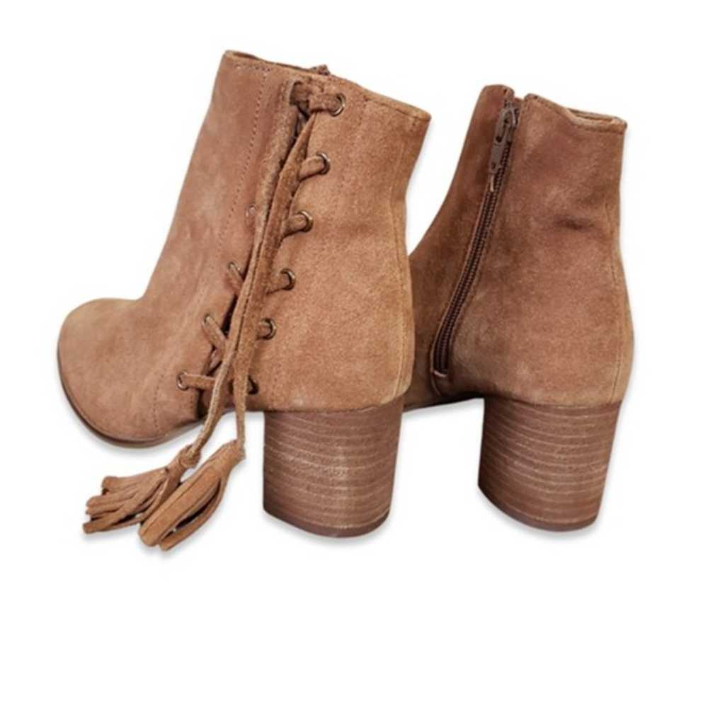 NWOB Matisse Corset Brown Leather Boho Ankle Boot… - image 2