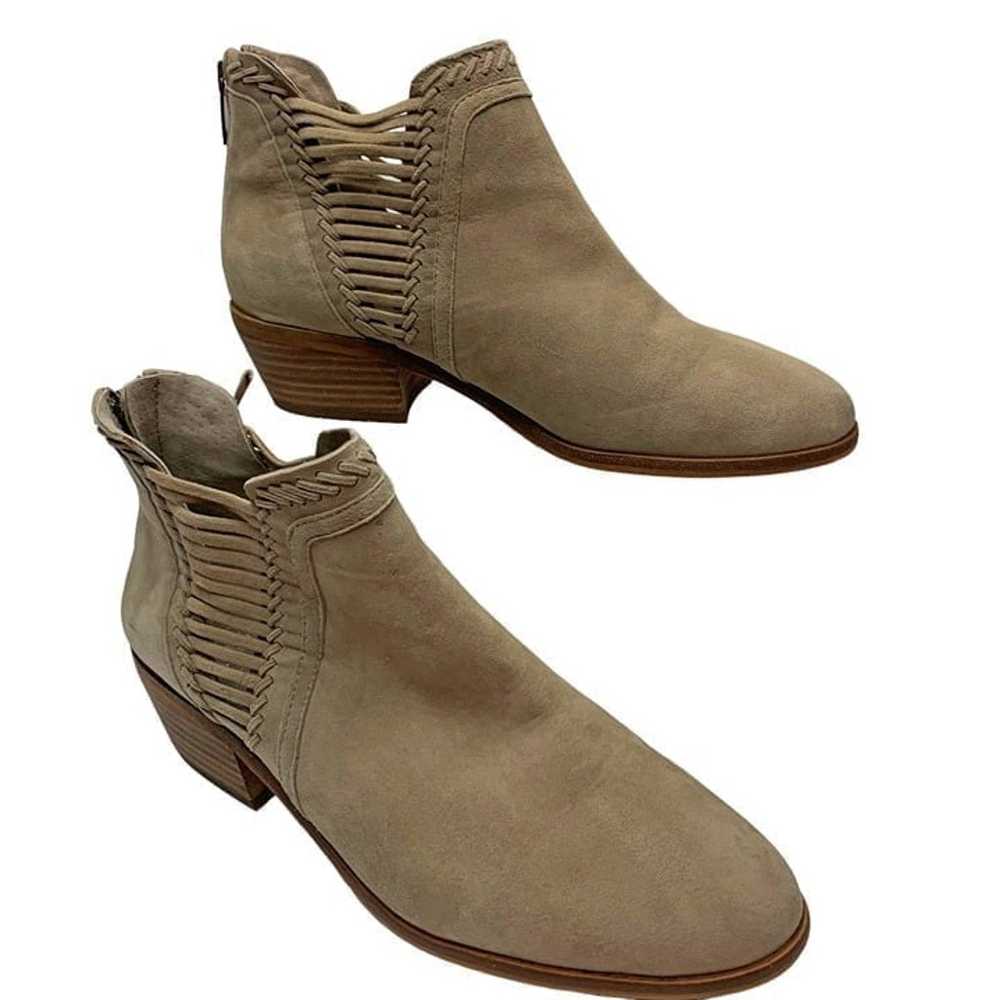 Vince Camuto Pippsy Beige Suede Strappy Booties W… - image 10