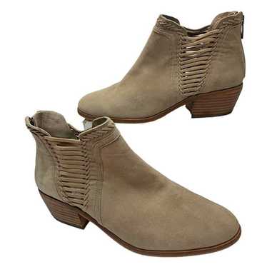 Vince Camuto Pippsy Beige Suede Strappy Booties W… - image 1