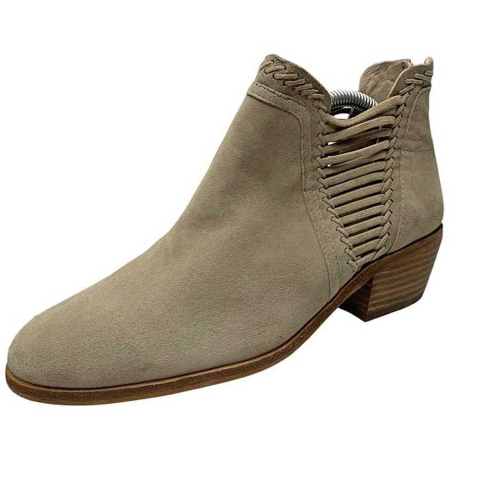 Vince Camuto Pippsy Beige Suede Strappy Booties W… - image 2