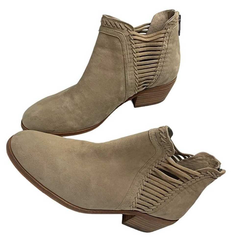 Vince Camuto Pippsy Beige Suede Strappy Booties W… - image 5