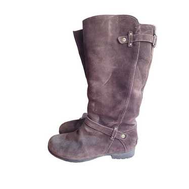 Ugg Australia Jillian Riding Suede Boots Tall Siz… - image 1