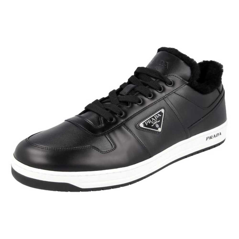 Prada Leather low trainers - image 1