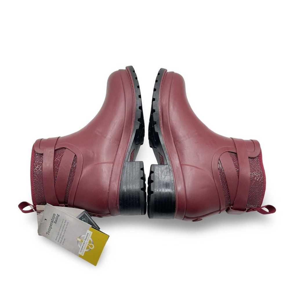 Muck Liberty Burgundy Neoprene Rubber Waterproof … - image 7