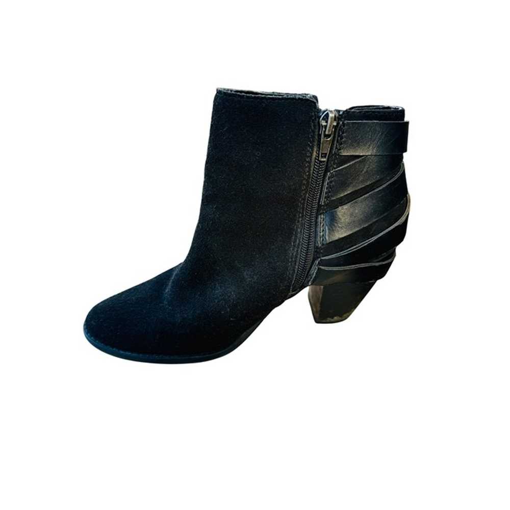 Dolce Vita Black Suede Buckle Straps Boot 9 Whims… - image 10