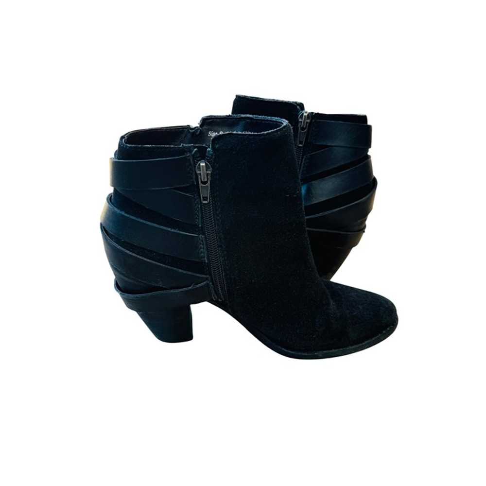 Dolce Vita Black Suede Buckle Straps Boot 9 Whims… - image 11