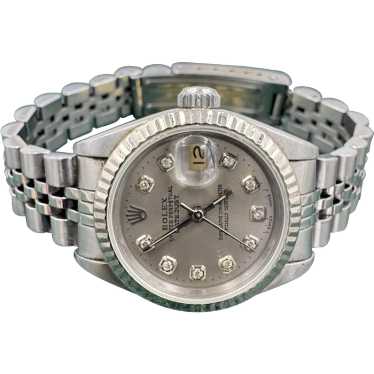 Rolex Datejust 26mm 69240 Grey Diamond Dial Jubile