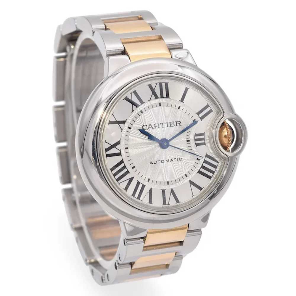 Cartier Ballon Bleu 18K Gold Steel Two Tone Autom… - image 3