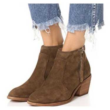 Madewell Janice Side Zip Booties Boots Size 10 Le… - image 1