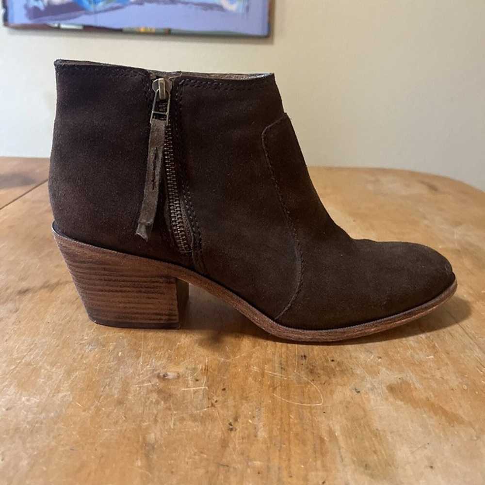 Madewell Janice Side Zip Booties Boots Size 10 Le… - image 3