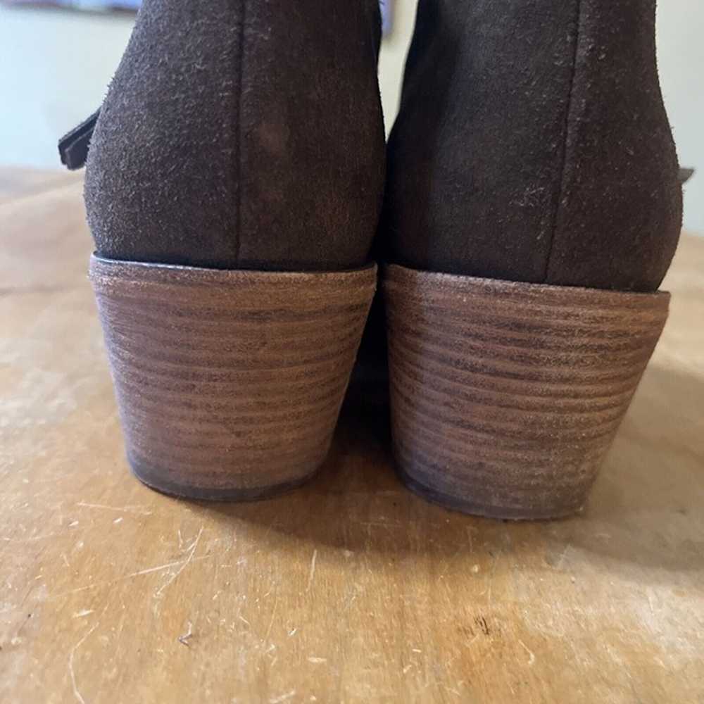 Madewell Janice Side Zip Booties Boots Size 10 Le… - image 5