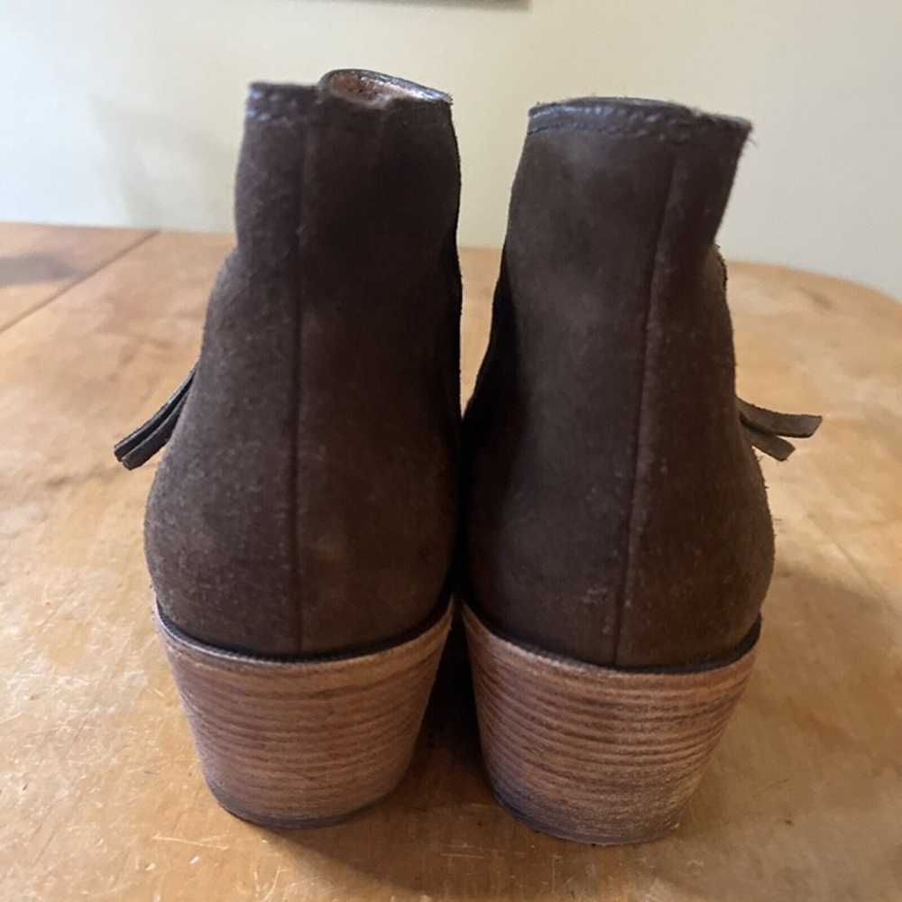 Madewell Janice Side Zip Booties Boots Size 10 Le… - image 6