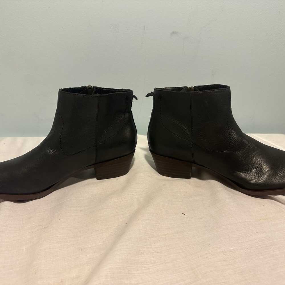 Lucky Brand Blandre Booties Ankle Boots Black Lea… - image 4