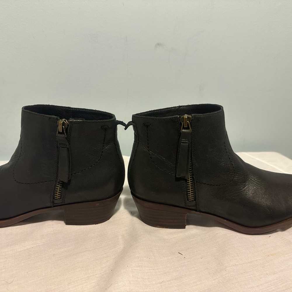 Lucky Brand Blandre Booties Ankle Boots Black Lea… - image 5