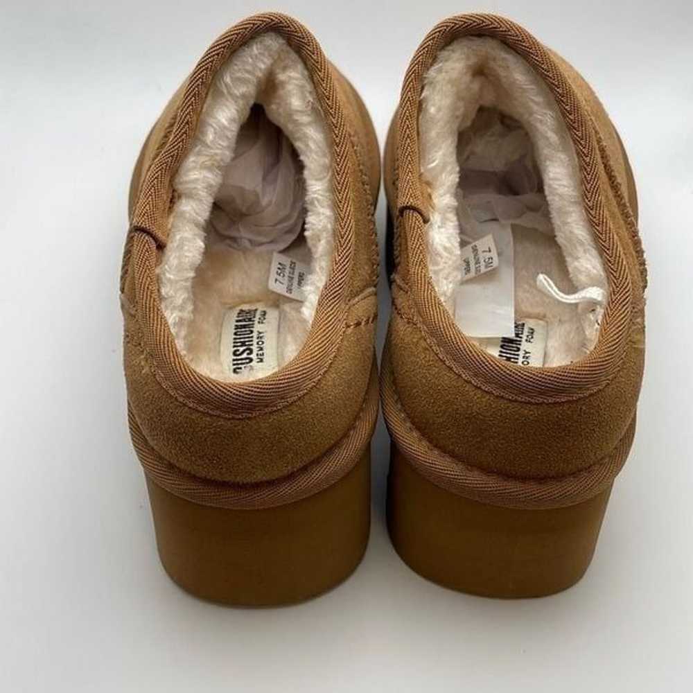 CUSHIONAIRE Women's Cozy Slip-On Genuine Suede Co… - image 4