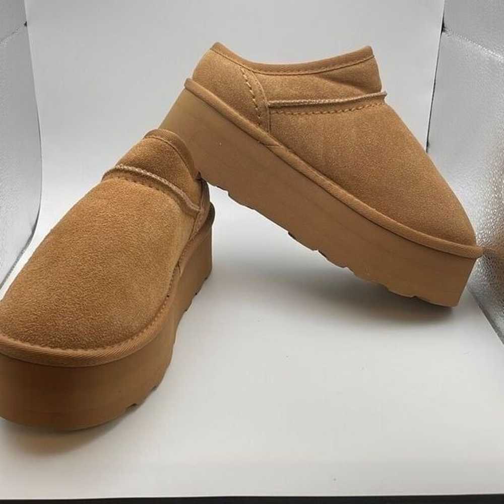 CUSHIONAIRE Women's Cozy Slip-On Genuine Suede Co… - image 6