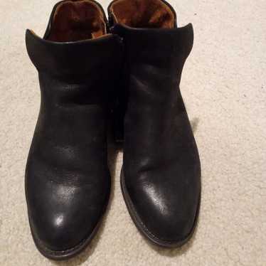 Franco sarto booties size 7M black leather