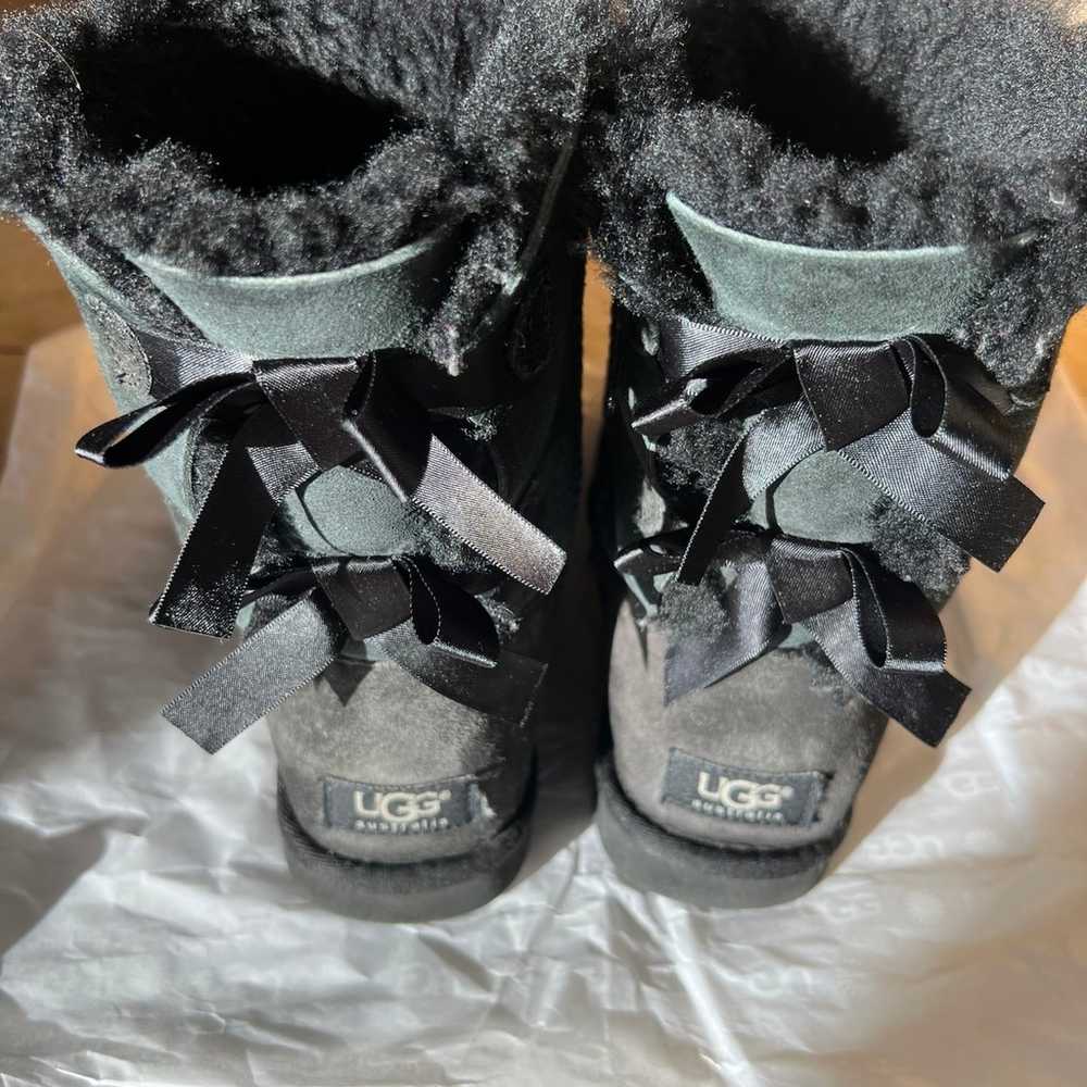 UGG black boots size 6 - image 11