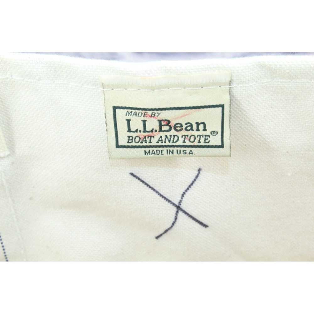 L.L. Bean LL Bean Boat & Tote Monogram Double Han… - image 7