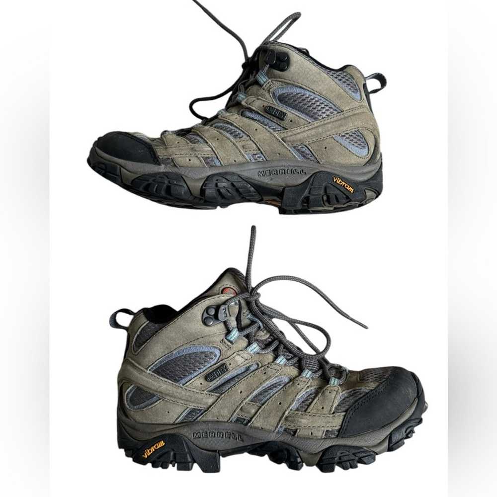 Merrell Women’s Moab 2 Mid waterproof boots size … - image 2