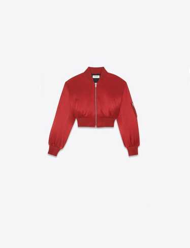 Saint Laurent Paris o1s1wg111224 Bomber Jacket in… - image 1