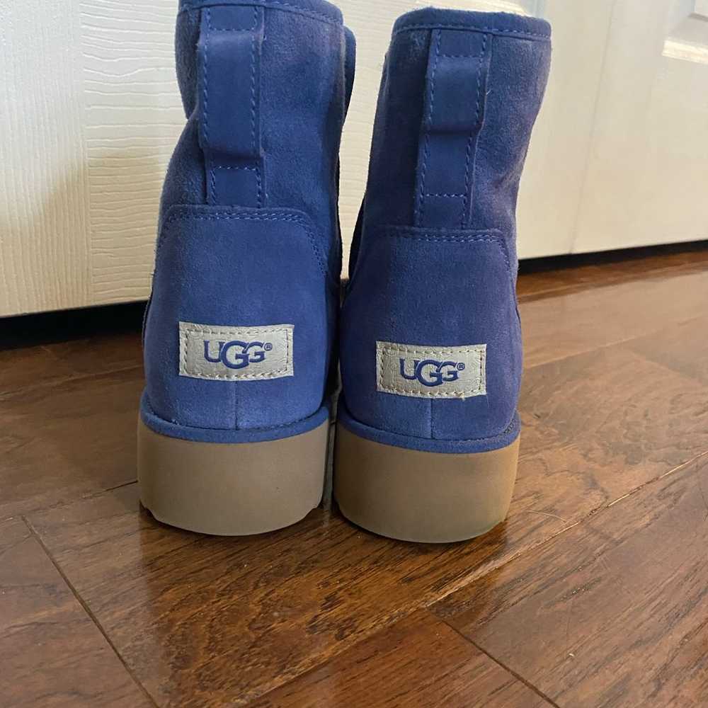 UGG Kristin blue slim booties 9 - image 3